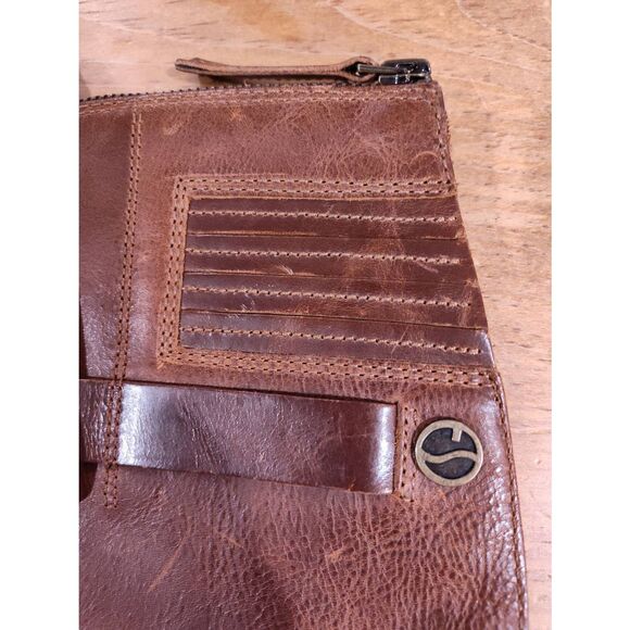 FRANCO SARTO BROWN LEATHER BECKY BOOT - Picture 6 of 10